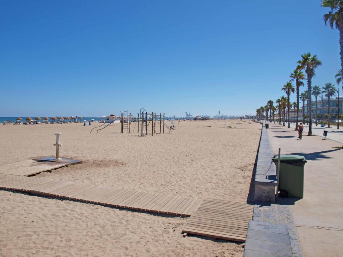 Apartup Patacona Surfing Beach Valencia Exterior foto